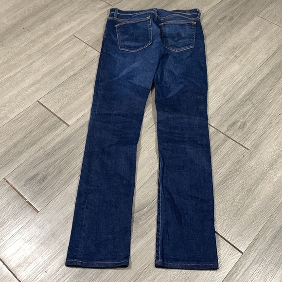 AG ADRIANO GOLDSCMIED “The Harper” Essential Straight DarkWash Straight Jeans - Picture 2 of 12